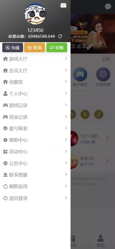 大富二开全新UI乐游博悦娱乐源码Linux系统合买大厅余额宝理财前后端重构完整运营修复版本插图2