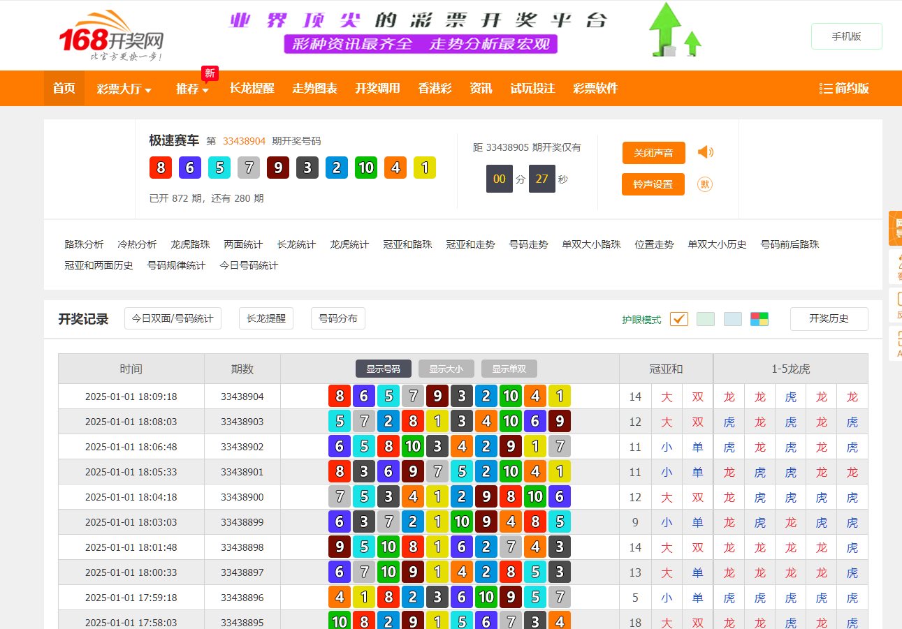 168开奖网 彩票API接口网 彩票采集 自动采集 开奖视频 走势图 长龙 完整系统 彩票种类齐全 附带搭建教程 - 009源码网-009源码网