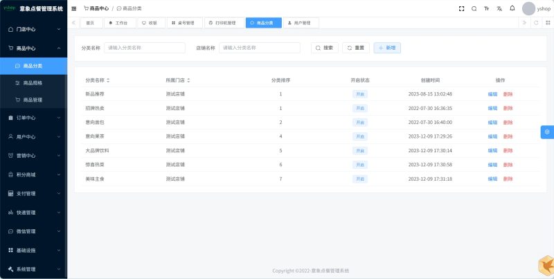 桌面扫码点餐小程序系统开源源码插图2