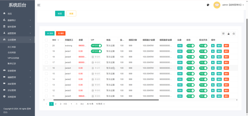 空降约会选妃任务多语言完美运营源码插图6